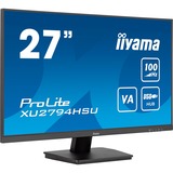 iiyama ProLite XU2794HSU-B6 27" monitor Zwart (mat), HDMI, DisplayPort, Sound