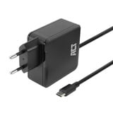ACT Connectivity USB-C laptoplader 65W met Power Delivery-profielen, 2 meter Zwart