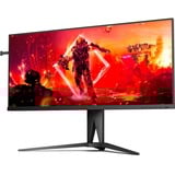 AOC AGON AG405UXC 40" gaming monitor Zwart, 2x HDMI, DisplayPort, VGA, 4x USB-A, USB-B, USB-C, 144 Hz