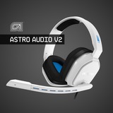 ASTRO Gaming A10 headset gaming headset Wit/blauw, PlayStation 4, Xbox One, pc