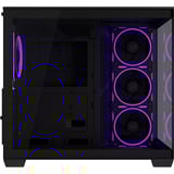 ASUS A32 PLUS midi tower behuizing Zwart | 2x USB-A | 1x USB-C | RGB | Tempered Glass