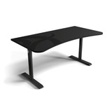 Arozzi Arena Gaming Desk - Gunmetal Gunmetal