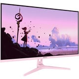 Arozzi Nova 32" 31.5" gaming monitor Roze, 180 Hz, 1x DisplayPort, 2x HDMI, Audio, Adaptive Sync