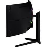 Arozzi Nova Curved 49" v2 UltraWide gaming monitor Zwart, 1x DisplayPort, 2x HDMI, 1x USB-C, 2x USB-A, 165 Hz