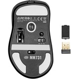Cooler Master MasterMouse MM731 Zwart, 19000dpi, BT, 2.4Ghz