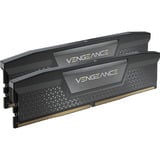 Corsair 128 GB DDR5-6400 (2x 64 GB) Kit werkgeheugen Zwart, CMK128GX5M2B6400C42, Vengeance, XMP 3.0