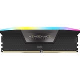 Corsair 16 GB DDR5-5200 Kit werkgeheugen Zwart, CMH16GX5M2B5200C40, Vengeance RGB, XMP