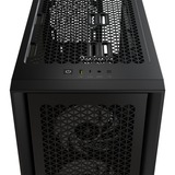 Corsair 4000D RGB AIRFLOW midi tower behuizing Zwart | 1x USB-A | 1x USB-C | RGB | Tempered Glass