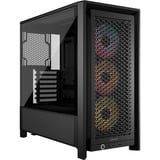 Corsair FRAME 4000D RS ARGB + RM850e + RS120 + 32 GB Bundel midi tower behuizing Zwart | 2x USB-A | 1x USB-C | RGB | Tempered Glass