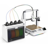 Creality SPARKX i7 Color Combo 3d-printer Zilver/wit, incl. CFS Lite