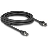 DeLOCK Cat.8.1 netwerkkabel Zwart, 3 meter, S/FTP, RJ-45