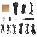 DeepCool PQ750M modulaire 750 watt voeding  Zwart, 3x PCIe, 3x PCIe, Kabel-Management