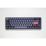 Ducky One 3 Cosmic Blue SF RGB mechanisch toetsenbord Donkerblauw, US lay-out (QWERTY), Cherry MX Blue, 65%, RGB leds, Double-shot PBT, Hot-swappable, QUACK Mechanics