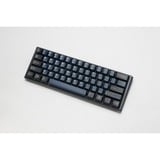 Ducky One 3 Pro Mini, gaming toetsenbord Zwart, US lay-out, Cherry MX2A Speed Silver, RGB led, Double-shot PBT, QUACK Mechanics, 60%, hot swap