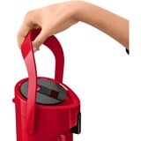 Emsa PONZA Pompthermoskan 1,9 Liter isoleerkan Hoogglans rood, Comfort Press