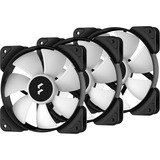 Fractal Design Aspect 12 RGB Black Frame 3-pack case fan Zwart/wit, 3 stuks, 3-pins fan aansluiting