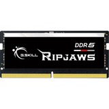 G.Skill 32 GB DDR5-5600 laptopgeheugen Zwart, F5-5600S4645A32GX1-RS, Ripjaws, XMP