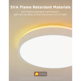 Govee RGBICWW Smart Ceiling Light Pro verlichting Wit, 15 inch, 2,4GHz-wifi + Bluetooth