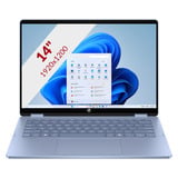 HP OmniBook 5 Flip 2-in-1 14-fp0251ndx 14"  laptop Blauw | Core 5 120U | Intel Graphics | 8 GB | 512 GB SSD | Touch