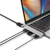 Hyper HyperDrive DUO 7-in-2 USB-C Hub dockingstation Zilver