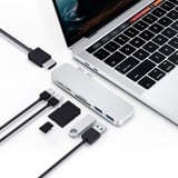 Hyper HyperDrive DUO 7-in-2 USB-C Hub dockingstation Zilver