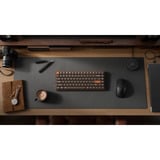 Keychron K3 Max-H3W All-Wood Special Edition RGB mechanisch toetsenbord Houtkleur, US lay-out (QWERTY), Keychron Milk POM Brown, 75%, RGB leds, Double-shot PBT, hot swap, 2.4GHz | Bluetooth 5.1 | USB-C