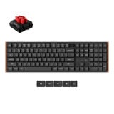 Keychron K5 Ultra 8K Wireless Custom Mechanical Keyboard Zwart, US lay-out (QWERTY), Keychron Milk POM Red, 100%, RGB leds, LSA Double-shot PBT, USB-C | 2.4 GHz | Bluetooth 5.2