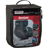 Kneetek SAFETEK KevSafe kniebescherming Zwart/rood