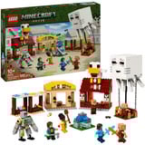 LEGO Minecraft - De Ghast-ballon aanval op het dorp Constructiespeelgoed 21273