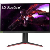 LG UltraGear 27GP850P-B 27" Gaming Monitor Zwart/rood, 2x HDMI, 1x DisplayPort, 2x USB-A 3.2 (5 Gbit/s), 1x USB-B 3.2 (5 Gbit/s), 165 Hz