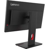 Lenovo ThinkVision T24-40 (64A4MATXEU) 23.8" monitor Zwart, 120 Hz, HDMI, DisplayPort, VGA, USB-C
