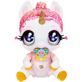 MGA Entertainment Glitter Babyz - eenhoornpop - Witte regenboog (Lunita Sky) 