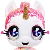 MGA Entertainment Glitter Babyz - eenhoornpop - Witte regenboog (Lunita Sky) 