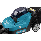 Makita LXT 2x18 V accu Grasmaaier 38 cm Blauw/zwart, 2x 5 Ah accu en duo snellader inbegrepen
