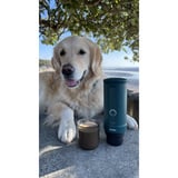 OutIn Nano Portable Espresso Machine - OutIn Teal espressomachine Blauwgroen, 80 ml, USB-C