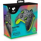 PDP PDP Wired Controller - Electric Carbon Antraciet/neongroen