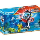 PLAYMOBIL City Action - Omgevingsmissie met duikboot Constructiespeelgoed 70142