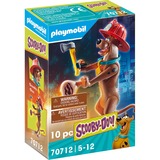 PLAYMOBIL SCOOBY-DOO! - Verzamelfiguur brandweerman Constructiespeelgoed 70712