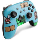 PowerA Enhanced Wireless Controller for Nintendo Switch - SMB3 Blauw