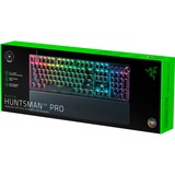 Razer Huntsman V3 Pro RGB mechanisch gaming toetsenbord Zwart, US lay-out (QWERTY), Razer Analog Optical Gen 2, 100%, Double-shot PBT
