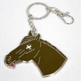 SD Toys The Godfather: Horse Head Snap Keychain sleutelhanger 
