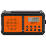 TechniSat Techniradio Solar 2 - noodradio Oranje/zwart