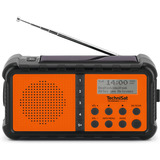 TechniSat Techniradio Solar 2 - noodradio Oranje/zwart