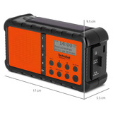 TechniSat Techniradio Solar 2 - noodradio Oranje/zwart