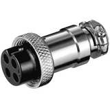 goobay Microfoonkoppeling 4-Pin Zilver