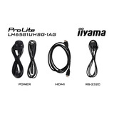 iiyama ProLite LH6581UHSG-1AG 64.5" 4K Ultra HD Public Display Wit, HDMI, USB-C, LAN, WiFi, Audio, Android 14 OS