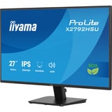 iiyama ProLite X2792HSU-B1 27" monitor Zwart (mat), 120Hz, HDMI, DisplayPort, USB, Audio