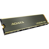 ADATA LEGEND 840 1 TB SSD Donkergrijs/goud, PCIe 4.0 x4, NVMe 1.4, M.2 2280