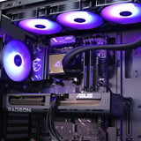ALTERNATE Thunderstorm Starter Ryzen 7 – RX 9060 XT Limited edition gaming pc Zwart | R7 5700X | Radeon RX 9060 XT | 16 GB | 500 GB SSD