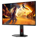 AOC Q27G4ZDR 26.5" gaming monitor Zwart/rood, 2x HDMI, DisplayPort, 2x USB-A. USB-B, 240 Hz